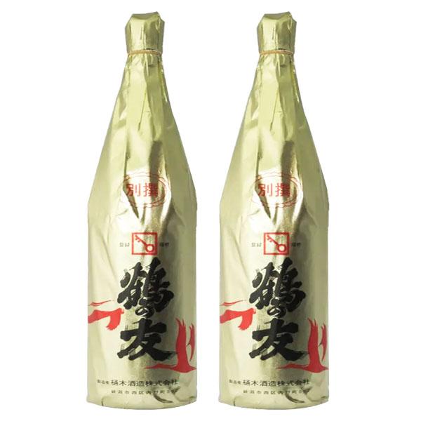 鶴の友 別撰1800ml 2本 樋木酒造 新潟 日本酒 地酒 : 大坂酒店 - 通販 