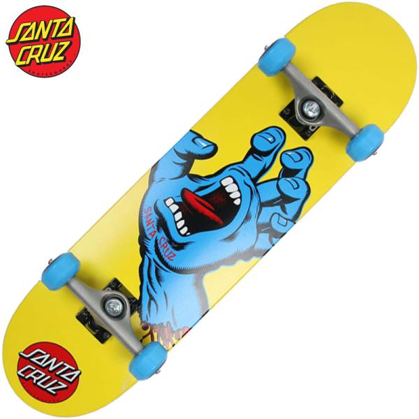 Santa Cruz Claw Grabke のける イエロー スケボーデッキ Santa Cruz Claw Grabke のける イエロー スケボーデッキ