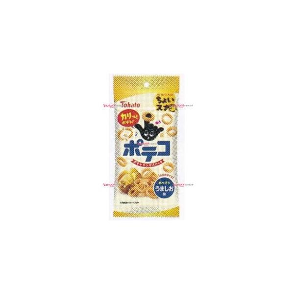 業務用菓子問屋GGx東ハト 40G ちょいスナ ポテコ うましお味×48個