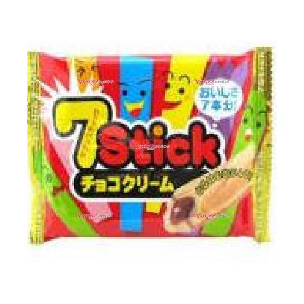 業務用菓子問屋GG駄菓子 やおきん 7本 セブンスティック チョコ ×12個
