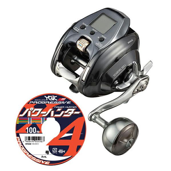 未使用 21シーボーグ300j PEライン3号300m新品付き DAIWA（ダイワ） 21 シーボーグ 300J (右巻) PEライン3号400mセット