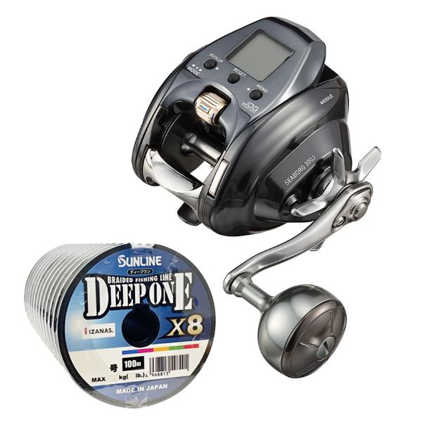 DAIWA（ダイワ） 21 シーボーグ 300J (右巻) PEライン3号400mセット