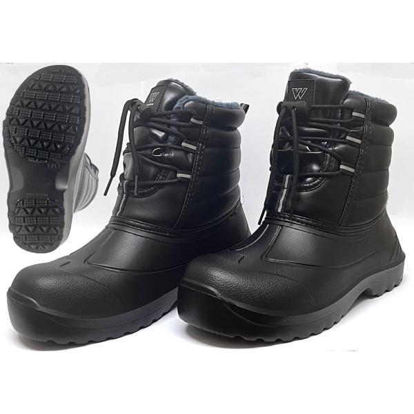 暖かい内ボア滑りにくいラバー底防寒、軽量。サイズ: M/L/LL/3L