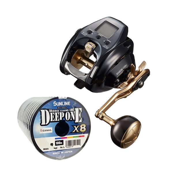【最終価格】美品 ダイワ 21 シーボーグ G300J 新品PE DAIWA（ダイワ） 21 シーボーグ G300J (右巻) PEライン5号200mセット