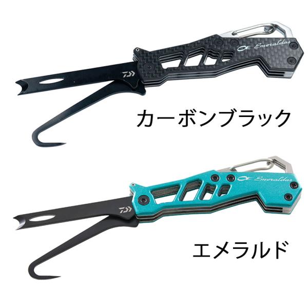 カラー：カーボンブラック/エメラルド全長（mm）:170先端形状にこだわり、滑りにくく確実に急所を貫くことが可能イカを締めることにより、身の透明感が長続き、味や歯ごたえもワンランクアップ！グリップ部にカンナ直しを搭載し餌木の曲がってしまった...