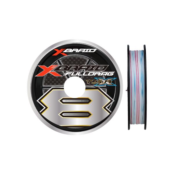 YGK Xブレイド フルドラグ TSR X8 15号(180LB) 100m〜連結 8本撚りPE