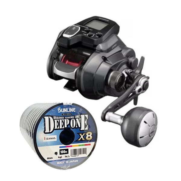 シマノ（SHIMANO） 21 フォースマスター 200 PEライン1号200mセット