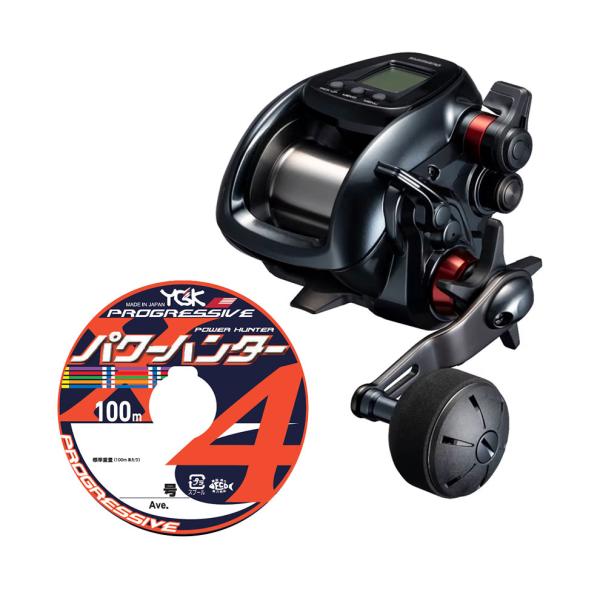シマノ 24 プレイズ 3000 PEライン4号400mセット(よつあみ