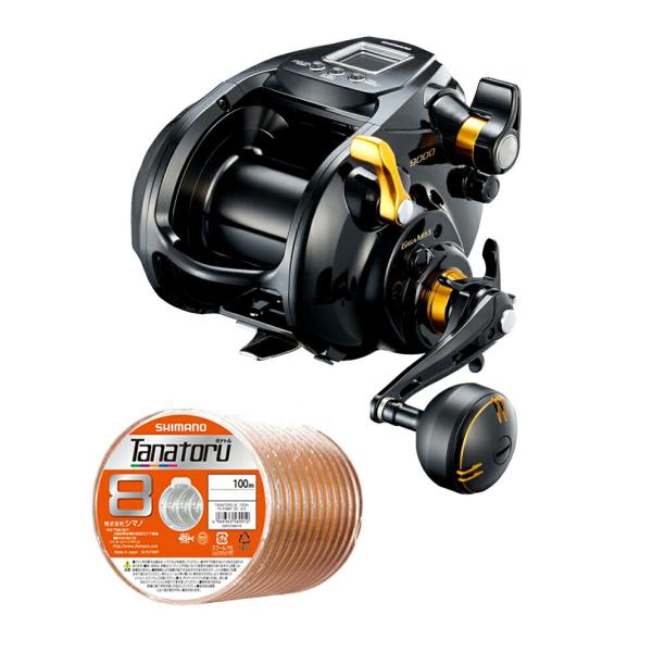 シマノ（SHIMANO） 22 ビーストマスター 9000 右巻き PEライン6号1200m