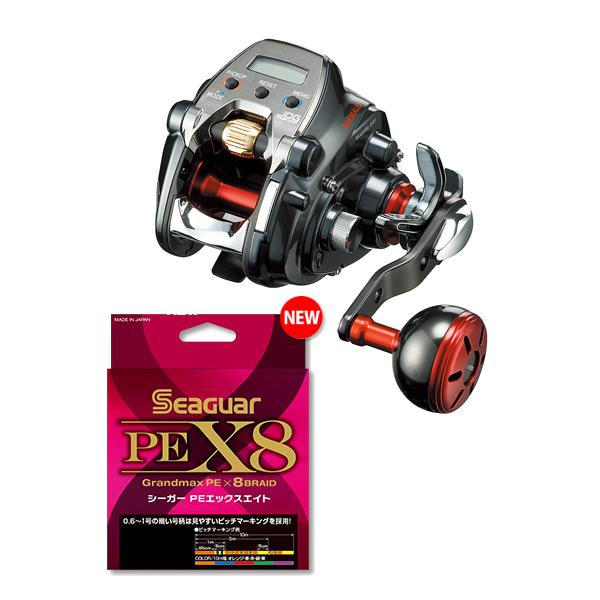 送料無料 ダイワ Daiwa 19 シーボーグ Pe 0j 右巻 電動リール Peライン2号300m シーガー Pe X8 0j 8本組 電動リールに糸を巻いてお届けします D01 19sb0jspx2 フィッシングショップ おさかな侍