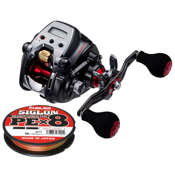 宅配便配送 300jl シーボーグ 21 Daiwa ダイワ 左巻 電動リールに糸を巻いてお届けします X8 Peライン4号300mセット シーガーpe 電動リール リール Williamsav Com