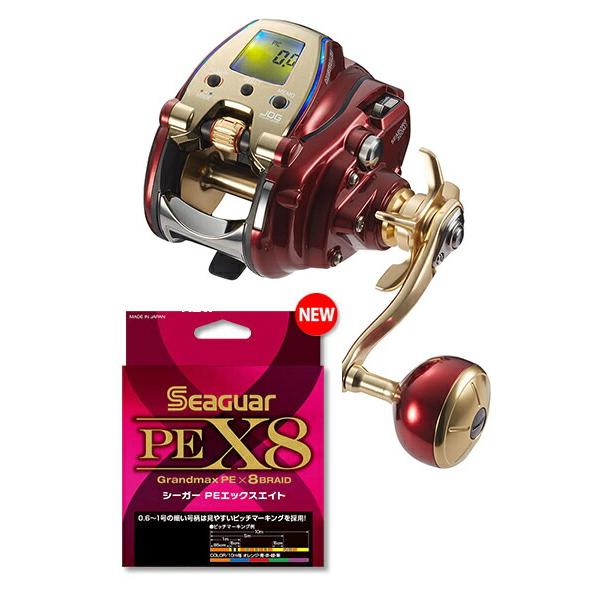 t*2様 【美品】Daiwa SEABORG 300MJ 電動リール 20シーボ DAIWA（ダイワ） 20 シーボーグ 300MJ 右巻 PEライン3号400mセット