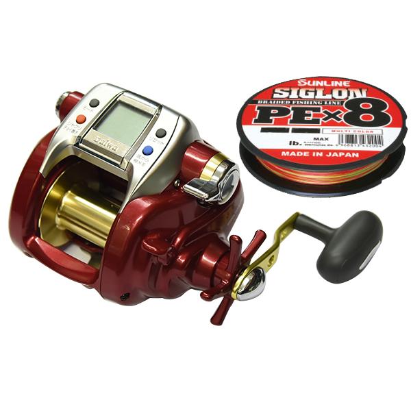 DAIWA（ダイワ） ハイパータナコン 600R PEライン6号500mセット(サン