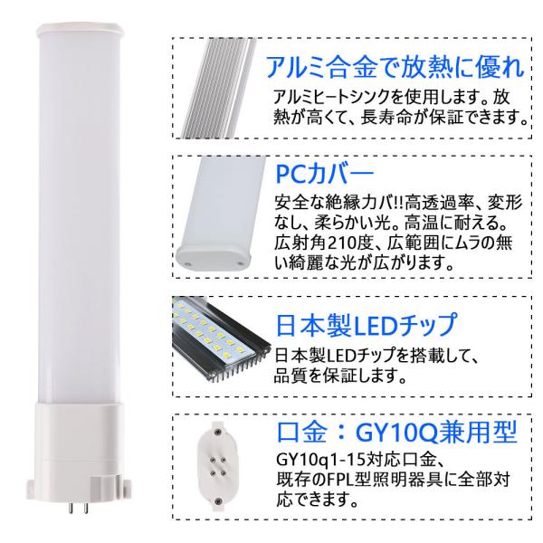 コンパクトLED蛍光灯 FPL36EX-N FPL32形 FPL36形 蛍光灯交換用 コンパクトLED蛍光灯 FPL36EX-N FPL32形 FPL36形 蛍光灯交換用