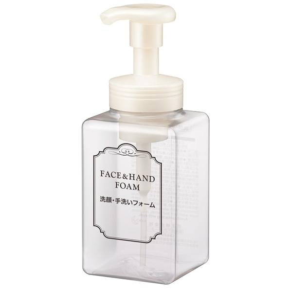花王 フィエスタ 洗顔・手洗いフォーム 専用空容器 キューブ型 トラディショナルタイプ 400mL｜自然な優しさで心安らぐホテルステイを演出！業務用アプリケーター／1プッシュ約1mLの吐出量- 「フィエスタ洗顔・手洗いフォーム」専用設計の空...