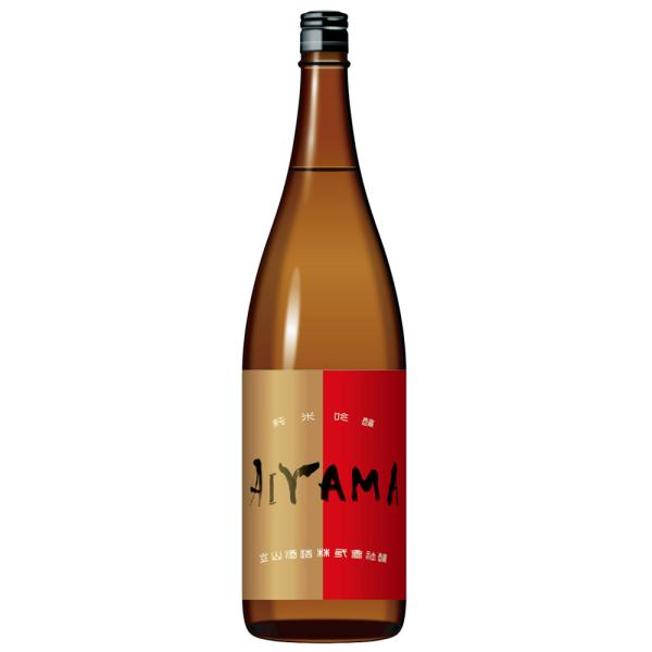 立山 無濾過 純米吟醸 愛山 1800ml 限定品 （ギフト包装有償別途220円：カートン+のし+包装 ていねいに包装します） 立山酒造 富山県 日本酒