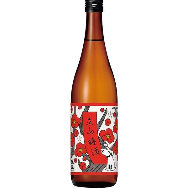 立山酒造 立山梅酒 720ml カートン入 梅酒ギフト 富山県 梅酒 ※送料は