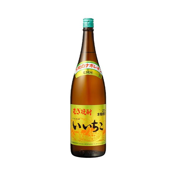 いいちこ むぎ焼酎 1800ml 25%１箱 いいちこ25度 本格焼酎 いいちこ 25% 1800ml 三和酒類 箱なし むぎ 麦