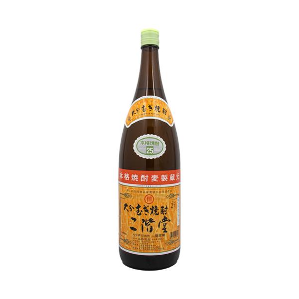 二階堂 大分 むぎ焼酎 25% 1800ml 二階堂酒造 箱なし むぎ 麦 焼酎
