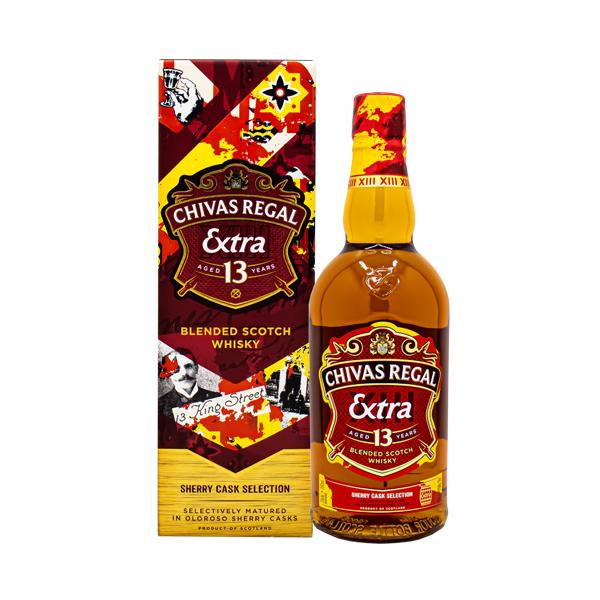 他サイト： 【正規輸入品】シーバス リーガル エクストラ 13年 オロロソ シェリーカスク 40% 700ml 箱付 ブレンデッド スコッチ ウイスキーの商品画像