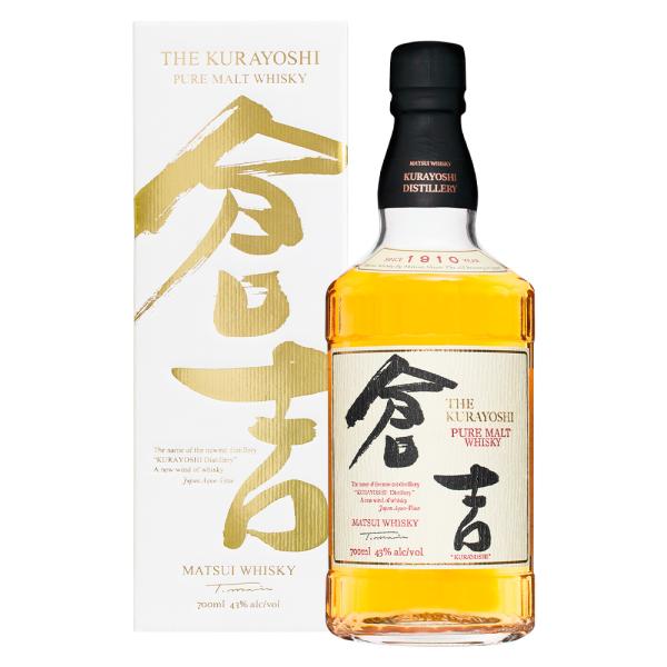 倉吉 マツイ ピュアモルト 43％ 正規品 700ml 松井酒造 箱付