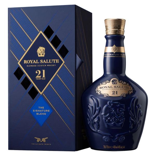 正規輸入品】ローヤルサルート 21年 シグネチャーブレンド 40% 700ml