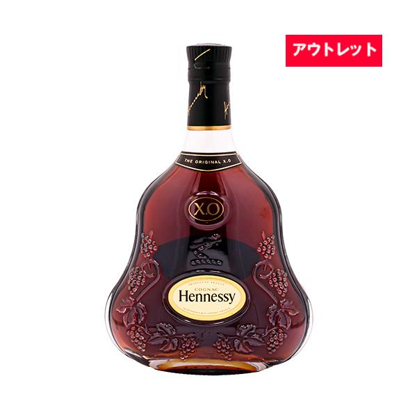 Hennessy ヘネシー XO 黒キャップ クリアボトル 40% 700ml 箱なし