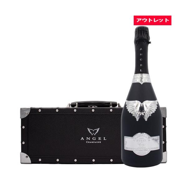 未開封★【エンジェル】 シャンパーニュ ブリュット ブラック 750ml 箱なし【中古】 エンジェル シャンパーニュ NV ブリュット ブラック 750ml