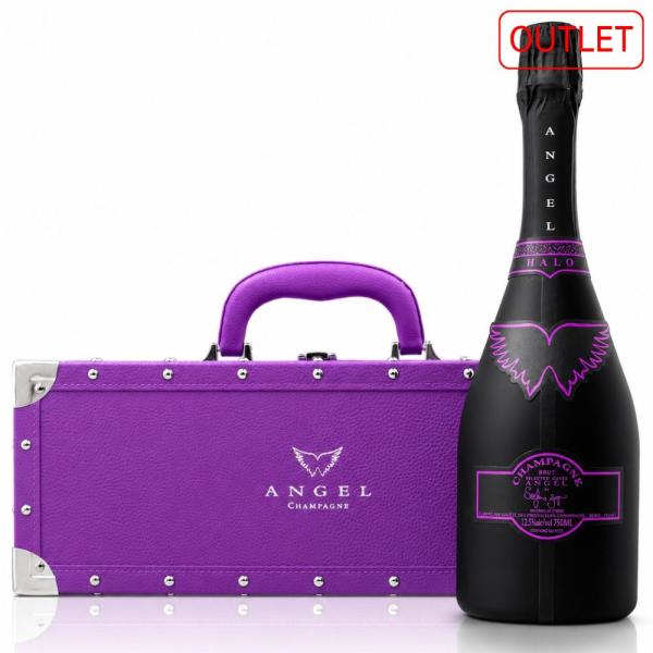 エンジェル シャンパーニュ NV ブリュット ヘイロー パープル 750ml オリジナルケース付 シャンパン アウトレット