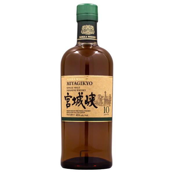 ニッカ シングルモルト 宮城峡 10年 45% 700ml 箱なし ニッカウヰスキー 宮城峡蒸溜所 ジャパニーズ ウイスキー