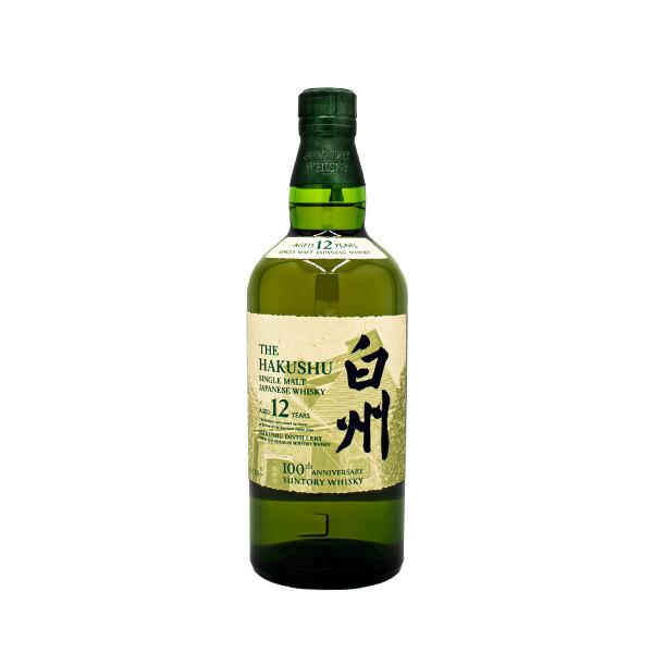 SUNTORY サントリー 白州　700ml 100周年ラベル 新品未開封12本 サントリー 白州 12年 100周年記念蒸溜所ラベル 箱付の通販