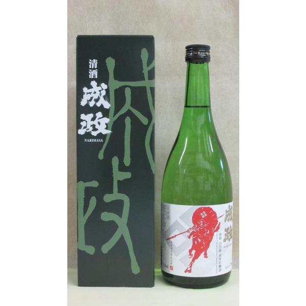成政酒造　佐々成政（ささなりまさ）赤　純米吟醸　720ｍｌ（四合瓶）