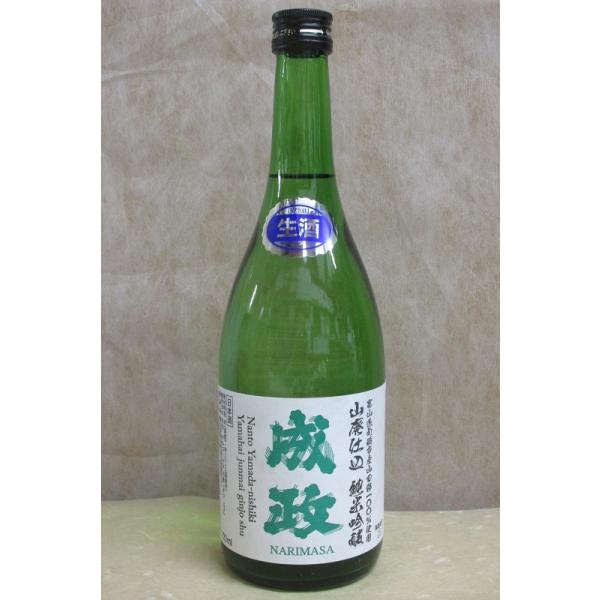 2025年　成政酒造　山田錦 山廃仕込純米吟醸(生)  720ml（四合瓶）　（富山県　地酒　辛口）