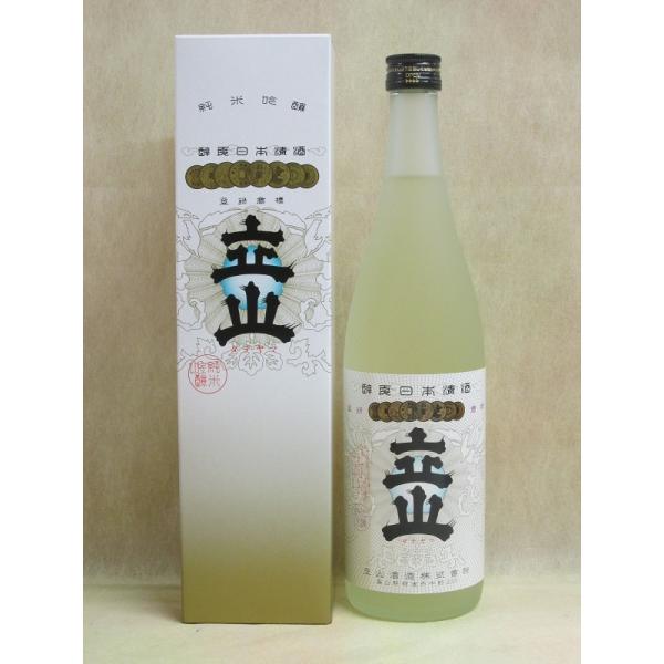 限定特価　立山酒造　山田錦純米吟醸立山　720ｍｌ（四合瓶）（富山県　立山　日本酒　辛口）
