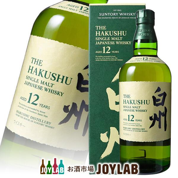 サントリー シングルモルトウイスキー 白州 12年 700ml 箱付 サントリー シングルモルトウイスキー 白州 12年 700ml 箱付