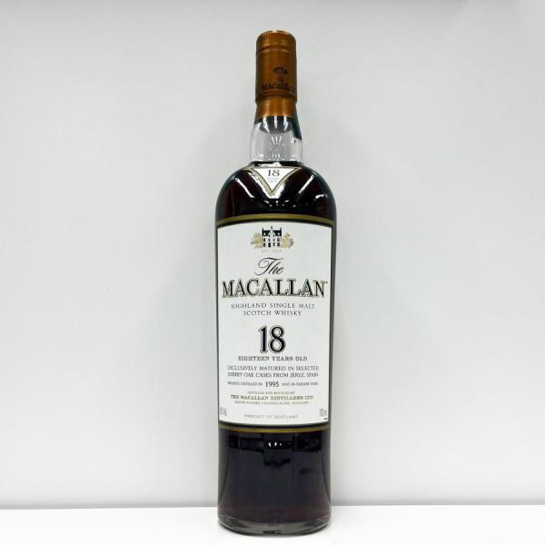 Macallan 1995 18year マッカラン1995 18年 43% 700ml 箱なし : お酒の