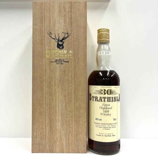ストラスアイラ STRATHISLA 30年 GM 40% 木箱付2509 : お酒の ストラスアイラ STRATHISLA 30年 GM 40% 木箱付2509 : お酒の
