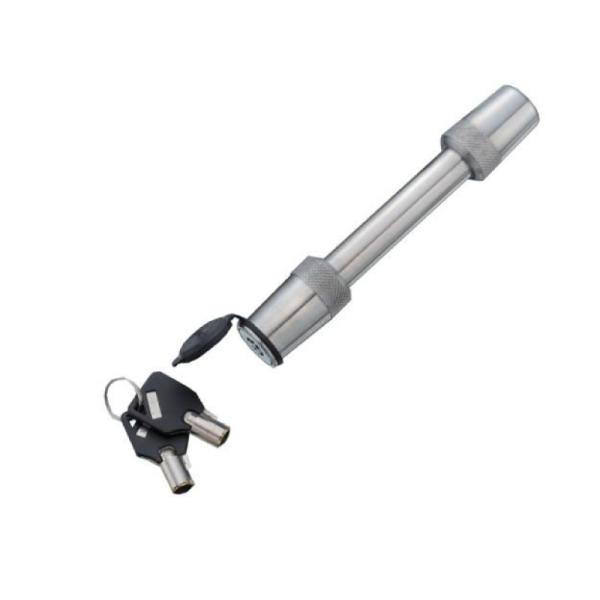 ◆◇ ヒッチレシーバーロック SXT3 ◇◆●ヒッチメンバー用の盗難防止用・脱落防止用のロック（鍵）セットです。錆や腐食に強いステンレス製です。●車体に装着されるレシーバーとヒッチメンバーの間に装着します。●シャフト径：15.9mm、有効長...