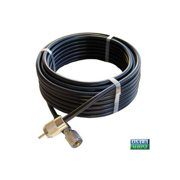 ■MP-MP（オス-オス）タイプのアダプターが装着されている同軸ケーブルです。■据え置き25WタイプのＶＨＦと、ケーブルが装着されていないMJ（メス）タイプの差込口が有るのみのアンテナとの接続に最適です。■コネクタ付きなので、面倒なカシメ作...