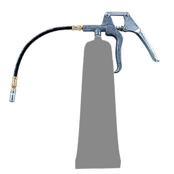 ◆◇ ピストル型グリスガン ガン本体のみ ◇◆●バルボリン耐水グリスに使用できるグリスガンです。●ガントリガー式でグリスを注入するので作業性が良く、注入口はホース式なので手の届きづらい箇所でも作業しやすいのが特徴です。●ホース長：約30cm...