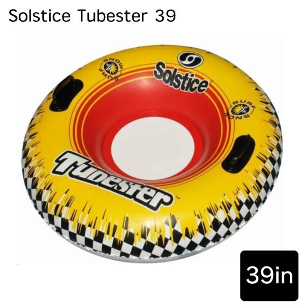 スノーチューブ フローター 1人乗り Solstice Tubester 39 SWIMLINE 海