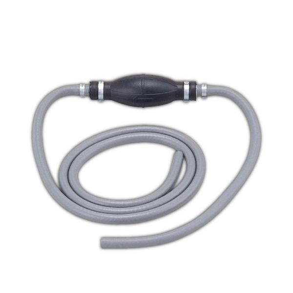 ■船外機用燃料タンクと船外機を接続するポンプで、エンジン始動に便利なプライマーポンプ付きです。■ホースに接続する各エンジンメーカーのフィッティングやホースクランプは別売りです。■内径3/8インチホース。全長1.9m---船 船舶 ボート ボ...