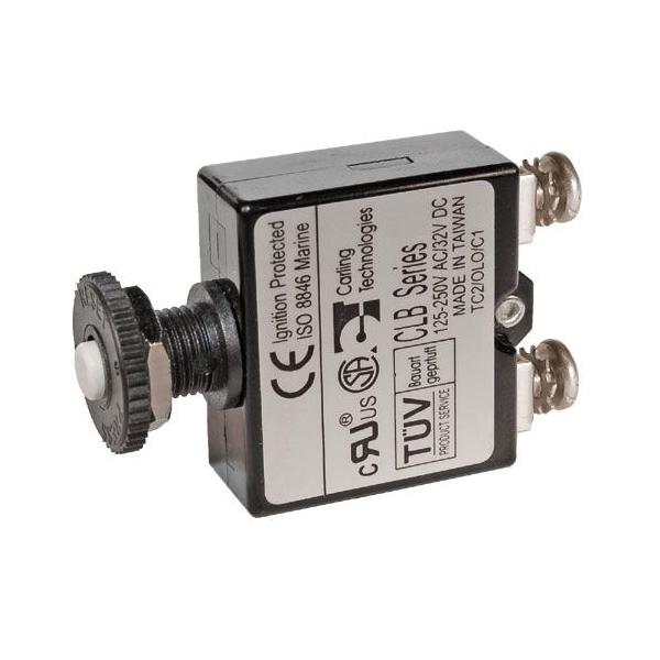 ◆◇ AC/DC押しボタン式サーキットブレーカー ◇◆■船舶からキャンピングカーまで、幅広い用途にお使いいただける、サーキットブレーカーです。サーキットブレーカー＝表記されるアンペア数以上の電流が流れると、導通を遮断する装置。フューズと異な...