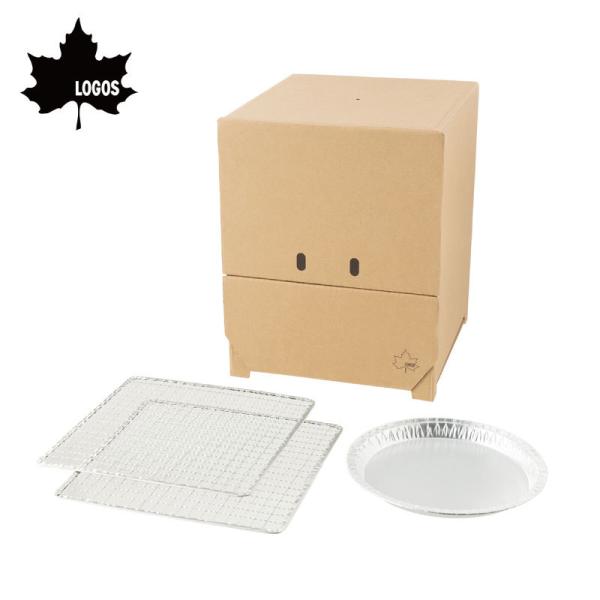 ◆◇ LOGOSの森林 クラフトスモーカー EMiwa 81066021 ◇◆●手軽に使える本格スモーカー●段ボール製だから後処理も簡単●スモークウッドを使って調理します※製品は予告なく仕様を変更する場合があります---キャンプ キャンピン...