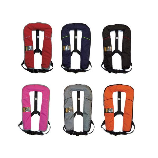 【桜マーク付】自動膨張式ライフジャケット 国土交通省承認品 osawamarine_ns-5000