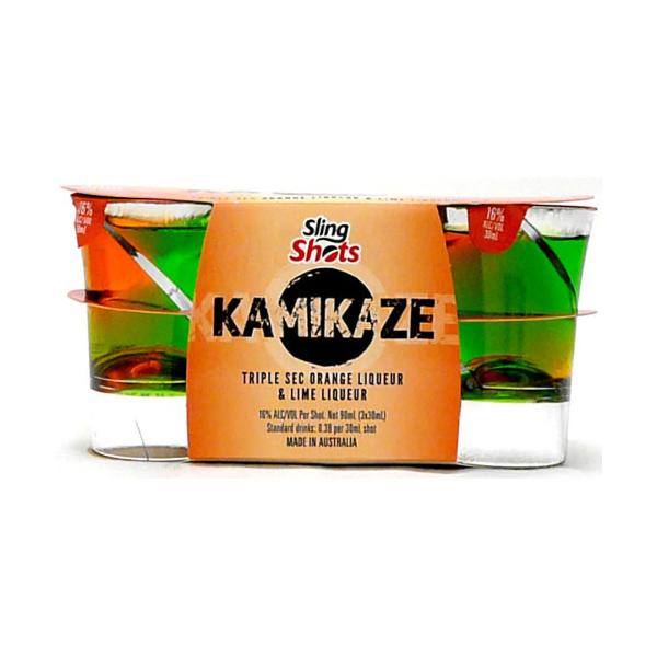 スリングショット カミカゼ ３０ml ３本入 リキュール カクテル系 昭和二年創業の酒屋いいもの長蔵 通販 Yahoo ショッピング