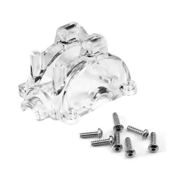 OSE アッパーギアボックス :タミヤTT02用前後共用 (透明プラスチック) [並行輸入品]