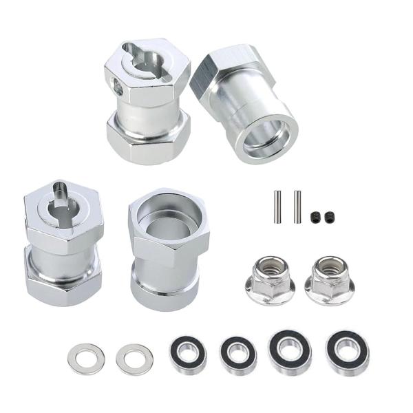 OSE OPパーツ アルミ 12mm 六角 アダプター/ロックハブ タミヤ CW-01 ランチボックス/モンスタービートル/ブラックフット用 [並行輸入品]
