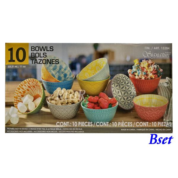 Signature Housewares お茶碗 ボウル 10個セット 325ml 直径12cm Stoneware Bowls 和風 ライスボウル コストコ 北欧風ボウル Buyee Buyee Japanese Proxy Service Buy From Japan Bot Online