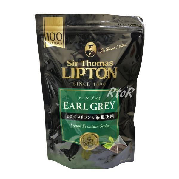 サー・トーマス・リプトン アールグレイ 100袋 ピラミッド型ティーバッグ Sir Thomas LIPTON :19439:お洗濯屋さん 通販 サー・トーマス・リプトン アールグレイ 100パック ピラミッド型ティーバッグ ×100袋
